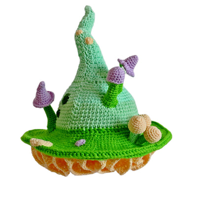 Gorro de Lana Tejida con Ala Ancha Creativa - Image 11
