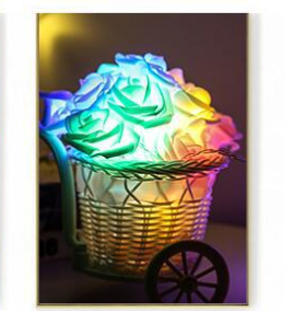 Luces LED con Forma de Rosa - Image 4