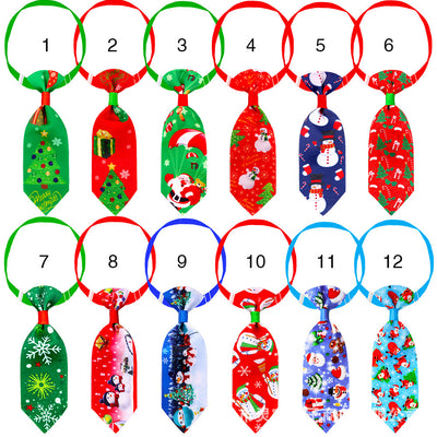 Corbatita Navideña Estampada para Mascotas - Image 16
