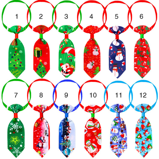 Corbatita Navideña Estampada para Mascotas - Image 16