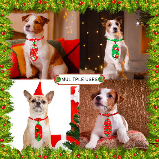 Corbatita Navideña Estampada para Mascotas - Image 17