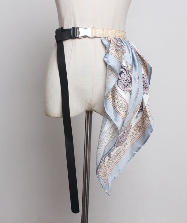 Cinturón Pañuelo Vintage sin Hebilla - Estilo Retro Elegante