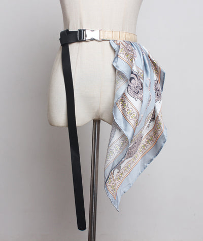 Cinturón Pañuelo Vintage sin Hebilla - Estilo Retro Elegante
