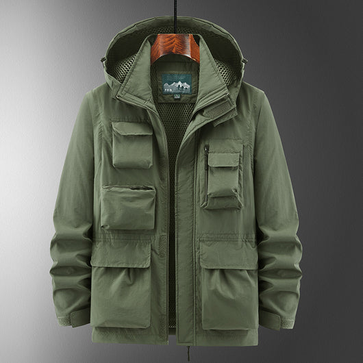 Chaqueta Impermeable Tipo Overol para Actividades Outdoor - Image 19