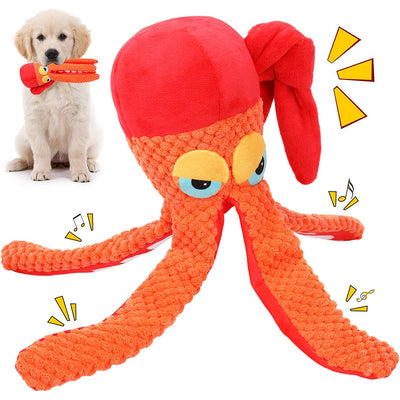 Juguete Pulpo de Peluche con Puzzle para Perros - Image 9