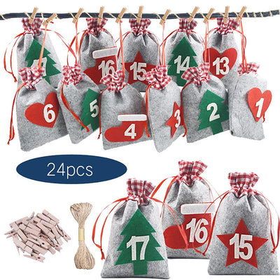 Paquete de Regalos Navideños con Bolsillo Portátil - Image 12
