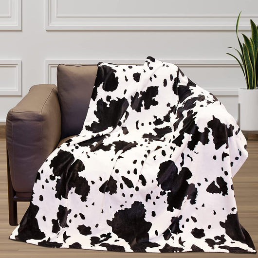 Manta Franela Digital con Estampado de Vacas - Image 12