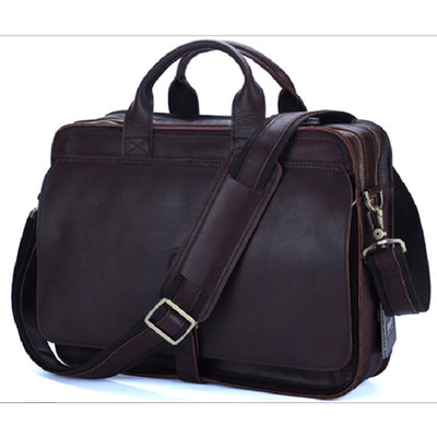 Maletín Ejecutivo de Cuero Genuino para Hombre - Image 9