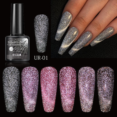 Esmalte de Uñas Gel Efecto Ojo de Gato Láser - Image 9