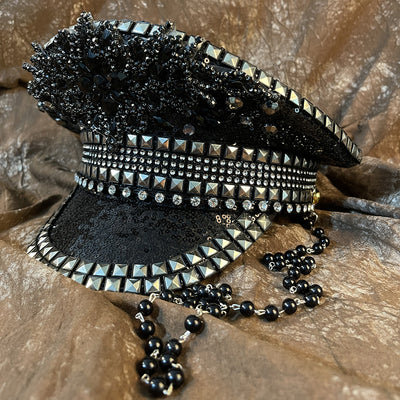 Gorra Plana Azul Marino Elegante con Visera Estructurada - Image 20