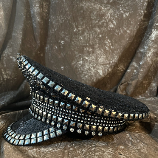 Gorra Plana Azul Marino Elegante con Visera Estructurada - Image 31
