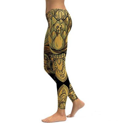 Pantalones de Yoga Estampados para Mujer - Fitness y Comodidad - Image 13