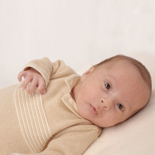 Conjunto Infantil Otoño Invierno: Suéter Rayado y Pantalón de Lana - Image 11