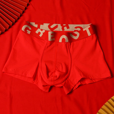 Bóxer de Algodón Purificado para Hombre - Rojo Intenso - Image 19