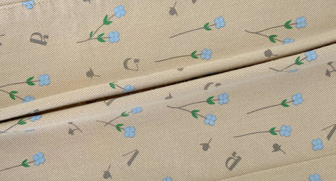 Jeans Retro Cintura Alta Floral Claro Holgado Recto Mujer - Image 9