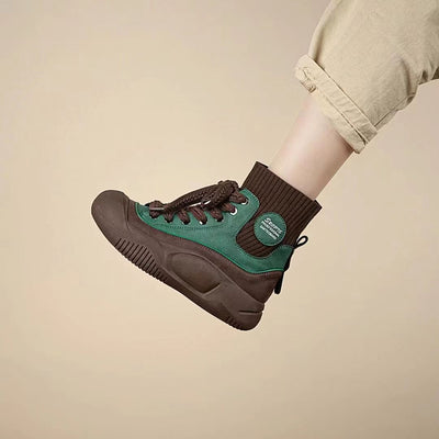 Botas de Cuero con Elástico para Mujer - Image 14