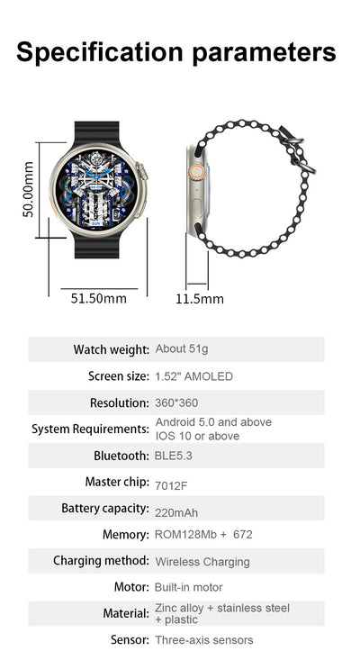 Reloj Inteligente Jerry Segunda Generación con Control de Un Clic - Image 14