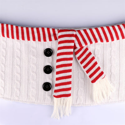 Falda Navideña Blanca para Árbol de Navidad - Image 7