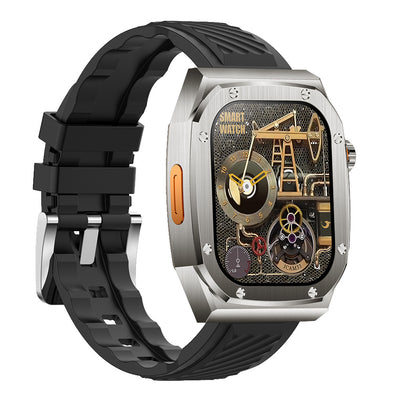 Reloj Deportivo de Acero con Doble Correa - Image 8