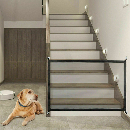 Barrera de Seguridad Portátil Magic Gate para Mascotas, Bebés y Escaleras