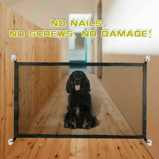 Barrera de Seguridad Portátil Magic Gate para Mascotas, Bebés y Escaleras - Image 2