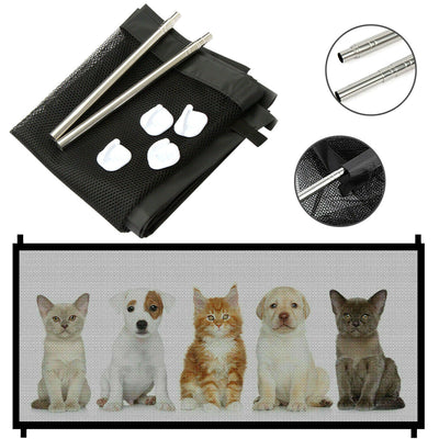 Barrera de Seguridad Portátil Magic Gate para Mascotas, Bebés y Escaleras - Image 8