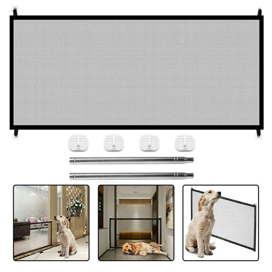 Barrera de Seguridad Portátil Magic Gate para Mascotas, Bebés y Escaleras - Image 11