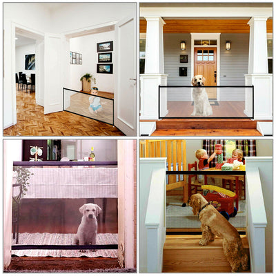 Barrera de Seguridad Portátil Magic Gate para Mascotas, Bebés y Escaleras - Image 13
