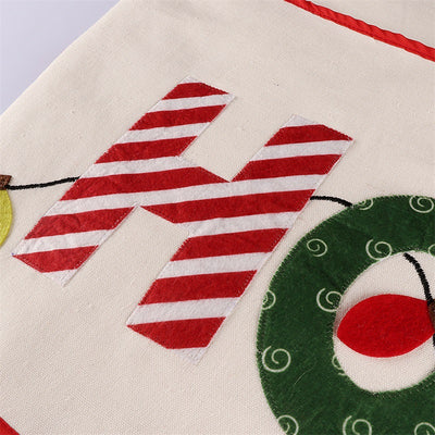 Falda para Árbol de Navidad con Letras Creativas - Decoración Navideña - Image 8