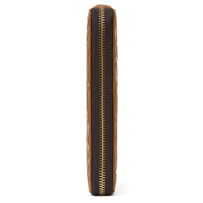 Billetera Larga Retro de Cuero Crazy Horse para Hombre - Image 15