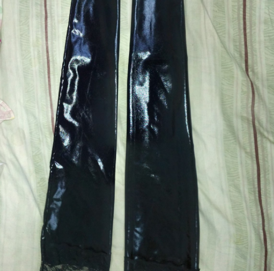Medias Largas de Encaje para Mujer - Calcetines Muslo Elegantes