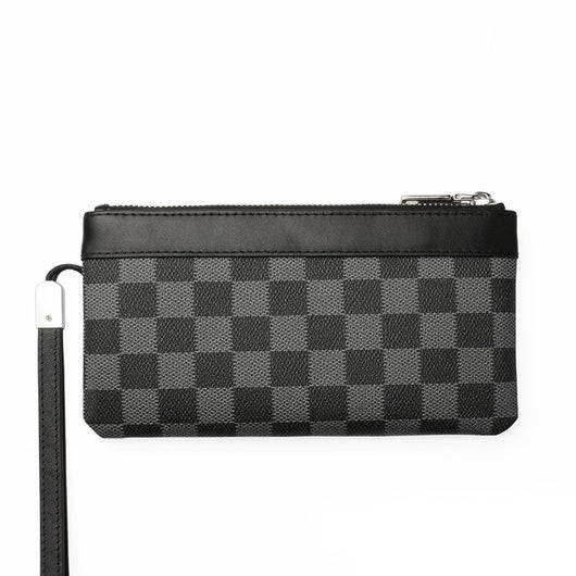 Billetera Clutch de Cuero Premium con Patrón Escocés - Image 8