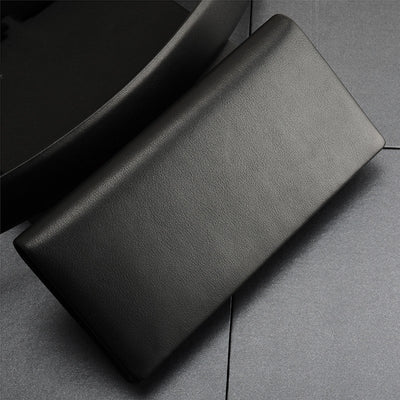 Billetera de Cuero Vacuno Premium con Patrón Lichi para Hombre - Image 10