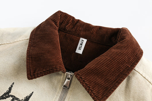 Chaqueta Acolchada Estilo Retro Industrial para Parejas - Algodón Casual Unisex - Image 18