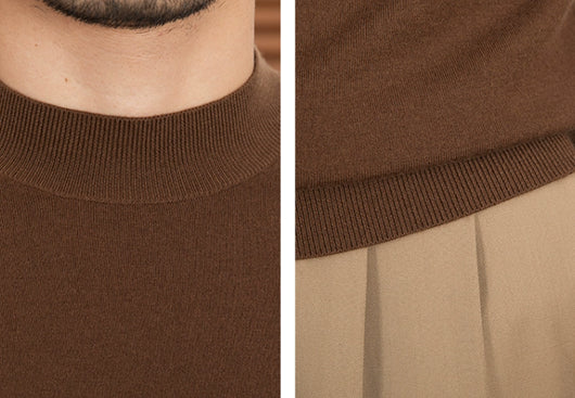 Camiseta Base de Lana Merino Slim Fit para Hombre - Confort Diario - Image 8