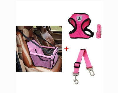 Asiento de Seguridad Premium para Mascotas con Arnés Integrado - Image 6