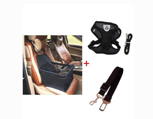 Asiento de Seguridad Premium para Mascotas con Arnés Integrado - Image 8