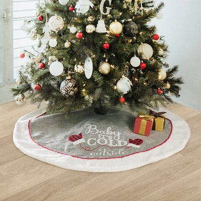 Falda para Base de Árbol Navideño - Diseño Minimalista y Elegante - Image 10
