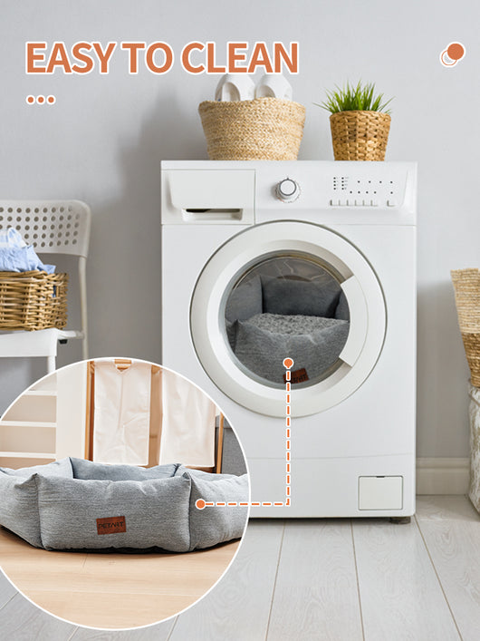 Cama Hexagonal de Terciopelo para Perros - Sofá Calmante y Acogedor - Image 3