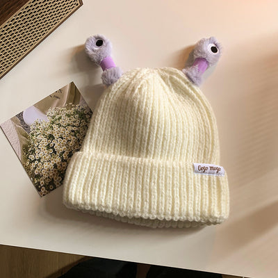 Gorro Tejido de Rana Divertida para Mujer - Image 24