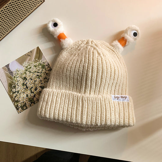Gorro Tejido de Rana Divertida para Mujer - Image 25
