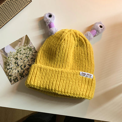 Gorro Tejido de Rana Divertida para Mujer - Image 26