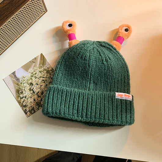 Gorro Tejido de Rana Divertida para Mujer - Image 29