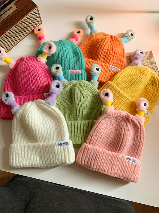 Gorro Tejido de Rana Divertida para Mujer - Image 31