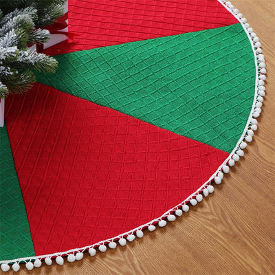 Falda Protectora para Árbol de Navidad en Tela Tejida - Image 6