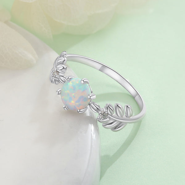 Anillo Hoja Coreana Elegante - Image 10