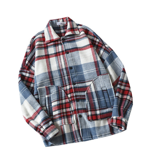Camisa a Cuadros Franela Otoñal para Hombre - Image 9
