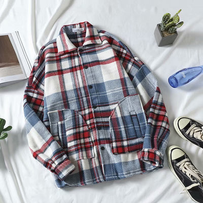 Camisa a Cuadros Franela Otoñal para Hombre - Image 10