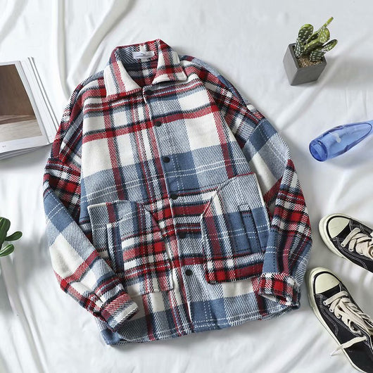 Camisa a Cuadros Franela Otoñal para Hombre - Image 10