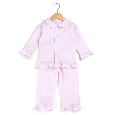 Conjunto de Pijama Infantil Seersucker Ligero - Image 11